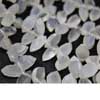 White White Moonstone Facated Tear Drops Briolettes Size 11-12MM 4inch Very Rare Gemstone - Superb Quality - Reasonable Price